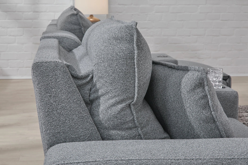 Modmax II Power Reclining Sectional with Chaise and Audio System