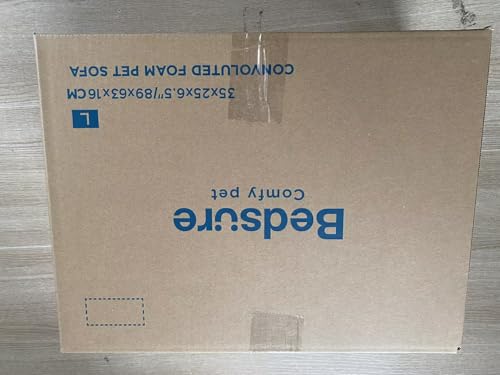 Bedsure Orthopedic Dog Beds Large Sized Dog - Washable Large Dogs Bed Waterproof, Big Comfort Dogs Couch Sofa with Washable Removable Cover, Supportive Foam Pet Bed with Nonskid Bottom