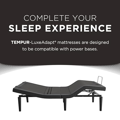 TEMPUR- LuxeAdapt 2.0 Medium 13 inch Hybrid Mattress, King