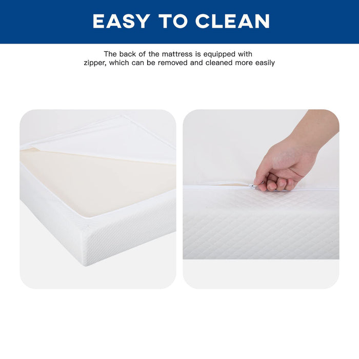 Queen Mattress 6 inch Gel Memory Foam Mattress Queen Mattresses Medium Firm Mattresses for Cool Sleep Relieving Pressure Relief CertiPUR-US Certified Mattress in a Box