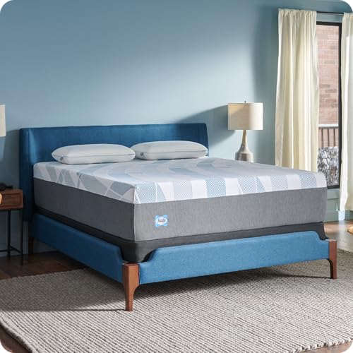 Sealy Dreamlife 14” Foam Mattress-in-a-Box, King, SealyComfort Gel Memory Foam, SealySupport Transition Foam, Machine Washable Cover