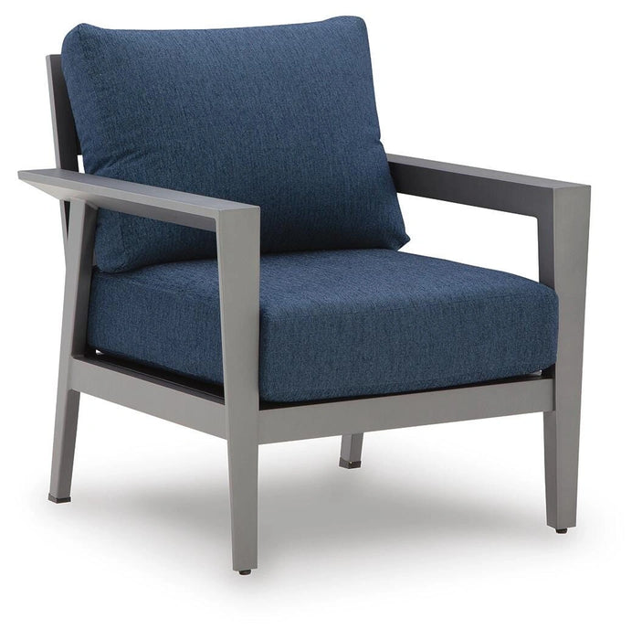 Gali Outdoor Sofa/Chairs/Table Set (Set of 4)