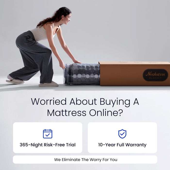 Full XL Mattress, 12 Inch Cooling Gel Memory Foam - Medium Firm Hybrid Mattress in a Box, Fiberglass-Free, Soft Knit Cooling Cover, Motion Isolation, CertiPUR-US Certified, 80''L x 54''W,Black