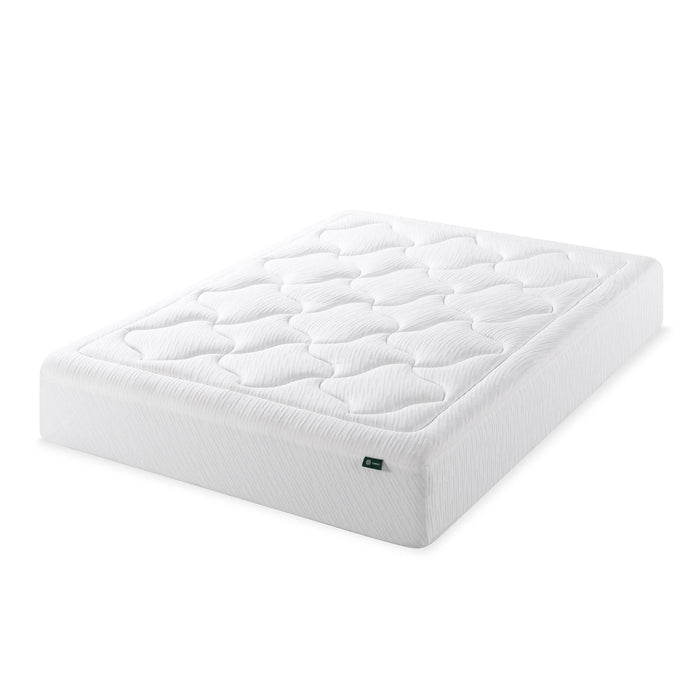 Zinus – Cloud Memory Foam 12 InchMattress / Pressure Relieving Design /Mattress-in-a-Box / OEKO-TEX and CertiPUR-US Certified, Twin, Off White