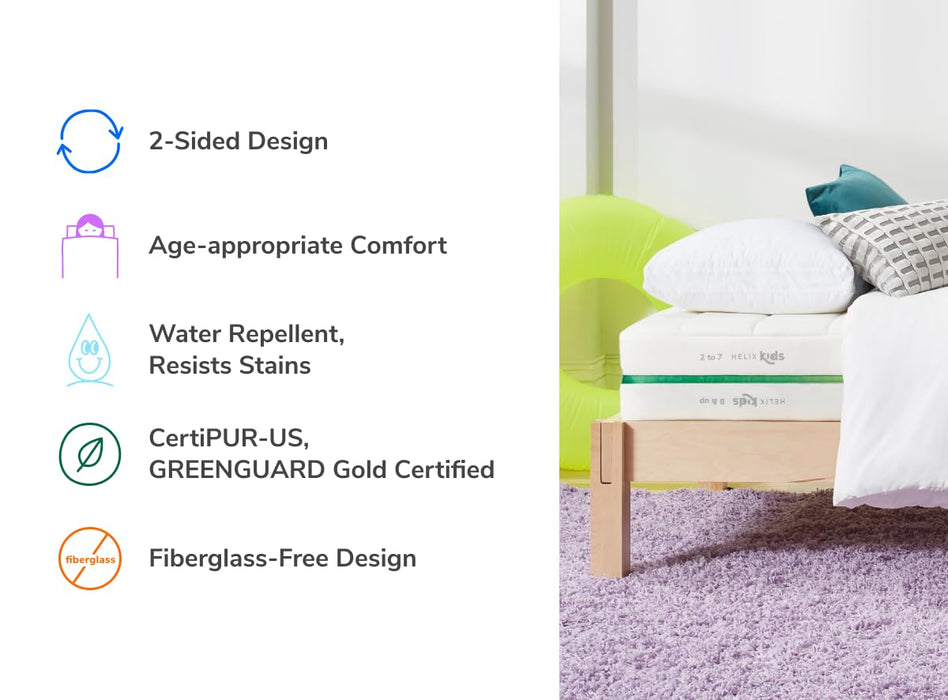 Helix Kids 8" Mattress, Twin