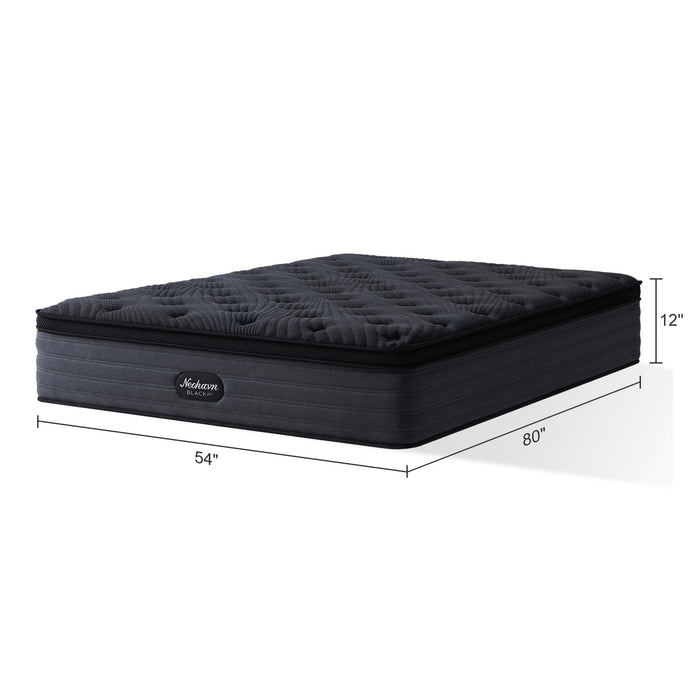 Full XL Mattress, 12 Inch Cooling Gel Memory Foam - Medium Firm Hybrid Mattress in a Box, Fiberglass-Free, Soft Knit Cooling Cover, Motion Isolation, CertiPUR-US Certified, 80''L x 54''W,Black