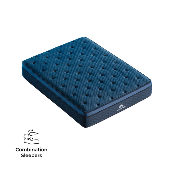 Brooklyn Bedding Signature Hybrid RV King 70"x80" 14 Inch Mattress, Medium Feel, Cloud Pillowtop Upgrade, CERTIPUR-US Certified Foam