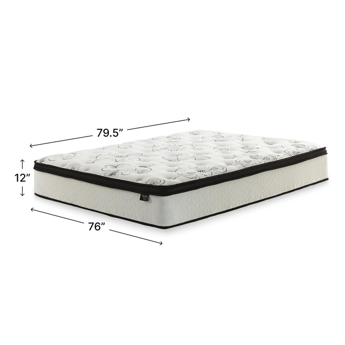 Signature Design by Ashley 12 Inch Hybrid King Mattress in a Box