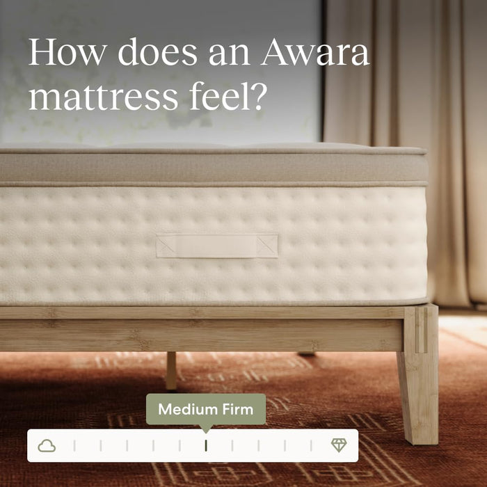 AWARA Premier 12" Hybrid Mattress, Queen, 1-Year Trial