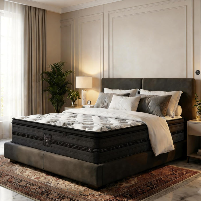 Maranon Queen Mattress 12 inch, Hybrid Queen Size Mattress in a Box, Individually Wrapped Coils & Gel Memory Foam for Back Support, Pressure Relief & Motion Isolation, Medium Firm, 365 Nights Trial