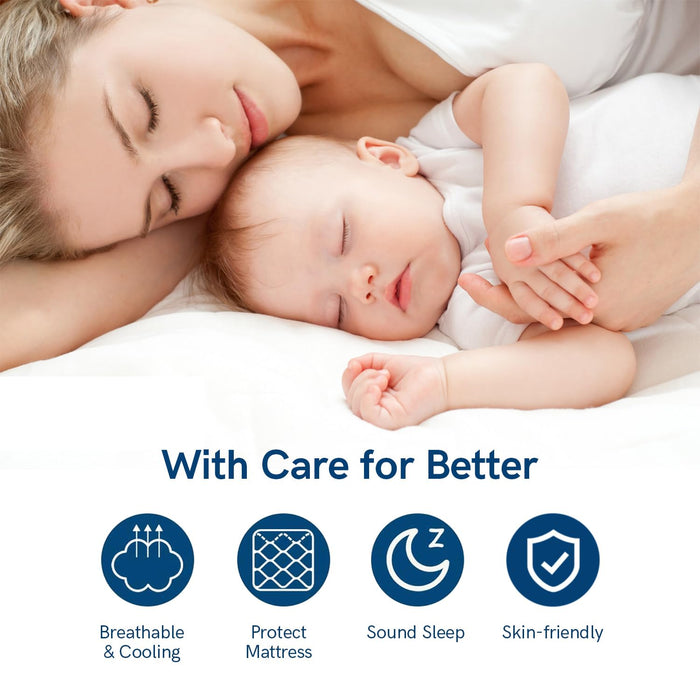 ELEMUSE RV King Mattress Topper for Back Pain, Extra Thick Mattress Pad Cover, Plush Soft Pillowtop with Elastic Deep Pocket, Overfilled Down Alternative Filling