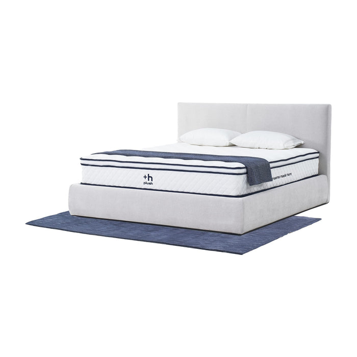 Plush Dream Queen Mattress 12 Inch Hybrid Pocketed Springs - Mattress in a Box with Memory Foam, Soft Plush Feel, Motion Isolation, Multi-Zone Spinal Support