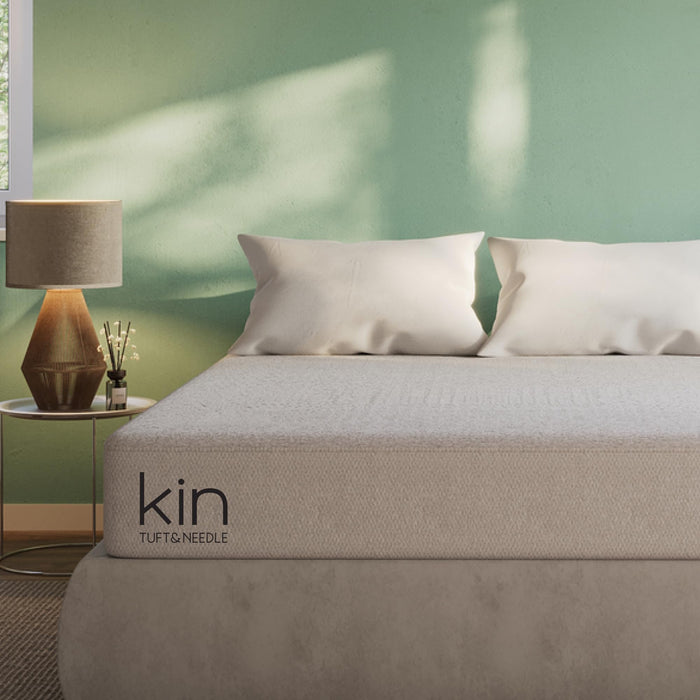 Tuft & Needle Kin Medium 10" Hybrid Full Adaptive Foam Mattress in a Box, Cooling Pressure Relief, Balanced Support, 100 Night Trial, Fiberglass-Free, CertiPUR-US, 10-Year Limited Warranty