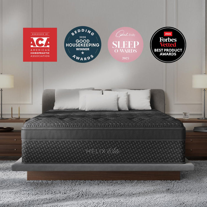 Helix Midnight Elite Mattress, Queen