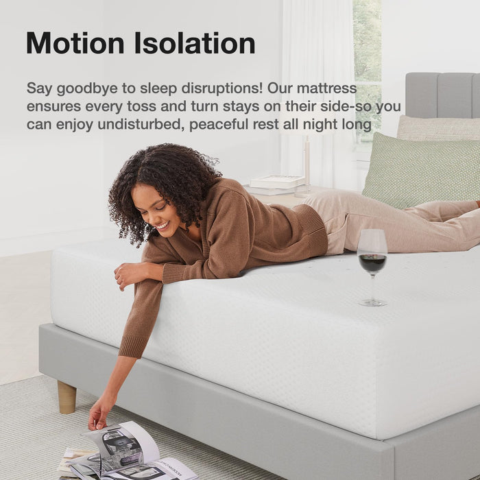 Novilla 12 Inch Queen Mattress in a Box, Gel Memory Foam for Cooling Night