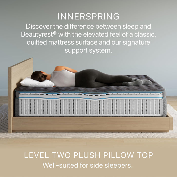 Beautyrest Days End Plush Pillow Top 14.75" Twin XL Size Mattress