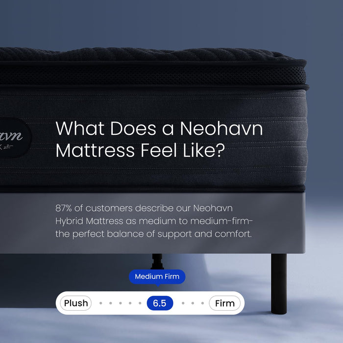 Full XL Mattress, 12 Inch Cooling Gel Memory Foam - Medium Firm Hybrid Mattress in a Box, Fiberglass-Free, Soft Knit Cooling Cover, Motion Isolation, CertiPUR-US Certified, 80''L x 54''W,Black