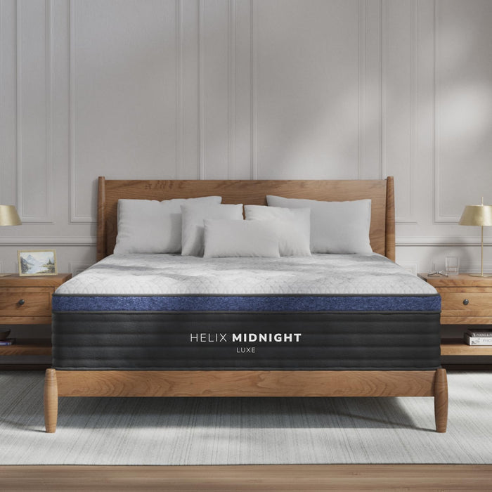 Helix Midnight Luxe with GlacioTex Cooling Mattress, King