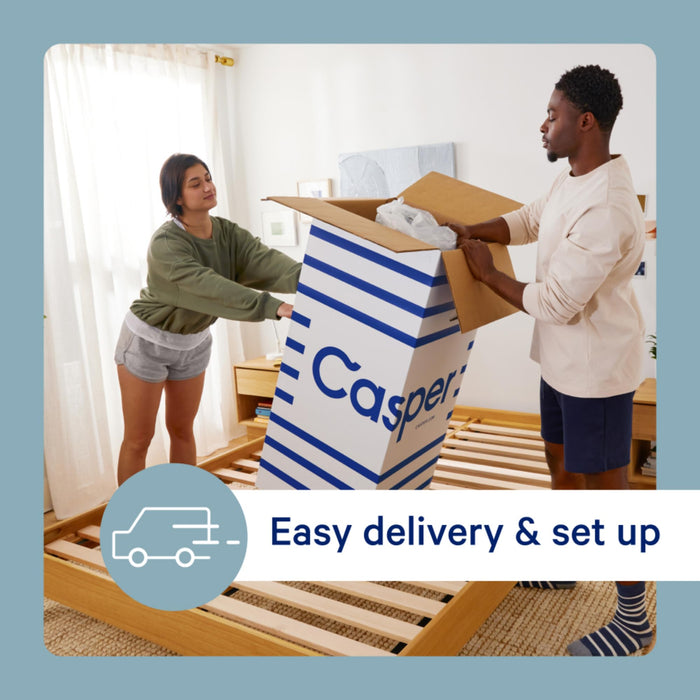 Casper Sleep Element King Mattress - Medium Feel - Motion Isolation - Breathable, Cooling Memory Foam - 100-Night Trial - CertiPUR-US