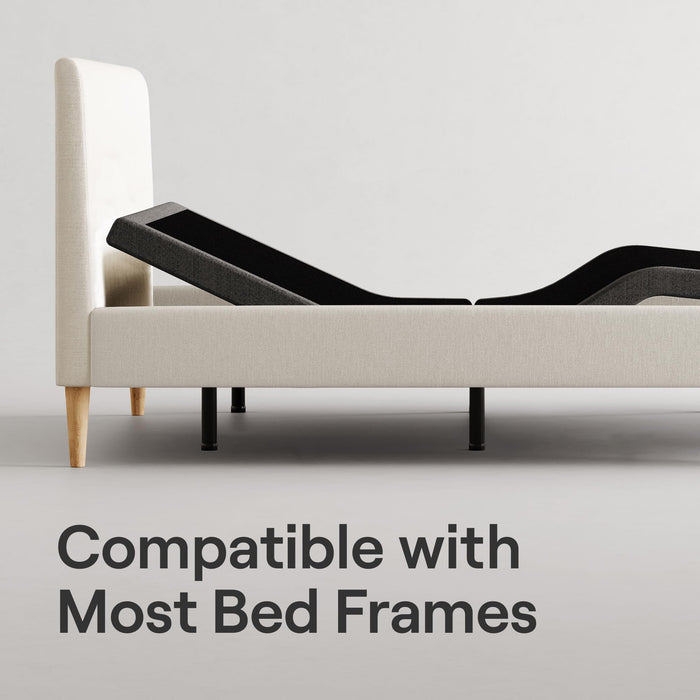 Nectar Queen Adjustable Base & 12” Mattress (New Version) - Head & Foot Incline - Medium Firm Memory Foam - Cooling Top Layer - 3 Massage Settings - 365-Night Mattress Trial & Forever Warranty