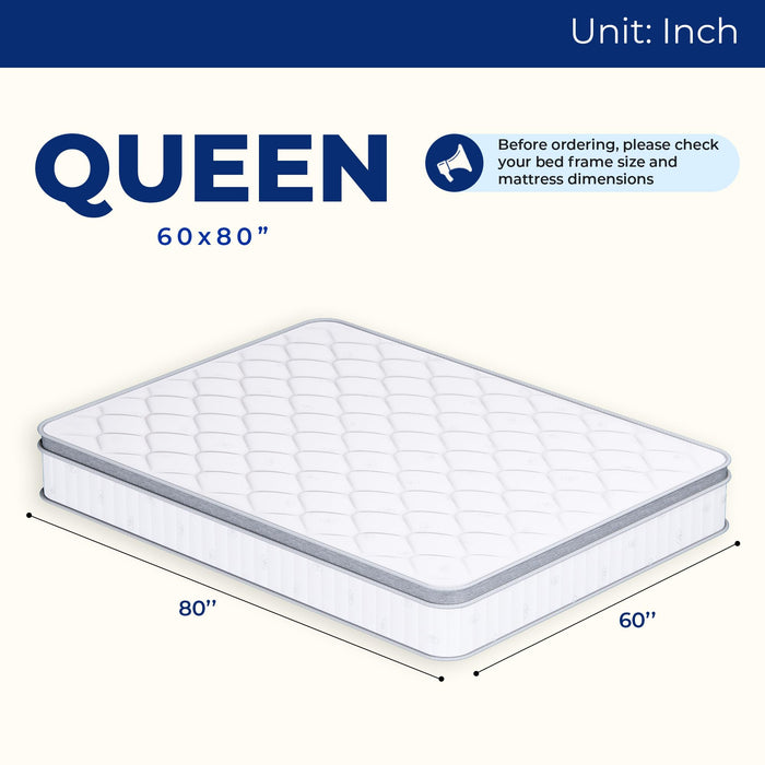 Neo Sleep Queen Size Mattress, 12 Inch Hybrid Comfort & Supportive Mattress in a Box, Cooling Gel Memory Foam and Pocket Springs with Pressure Relief, CertiPUR-US Certified, Medium Firm