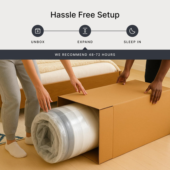 Signature Design by Ashley Chime Memory Foam 12" Full Mattress with Thick Memory and Support Foam for Pressure Relief, Fiberglass Free, Mattress In A Box