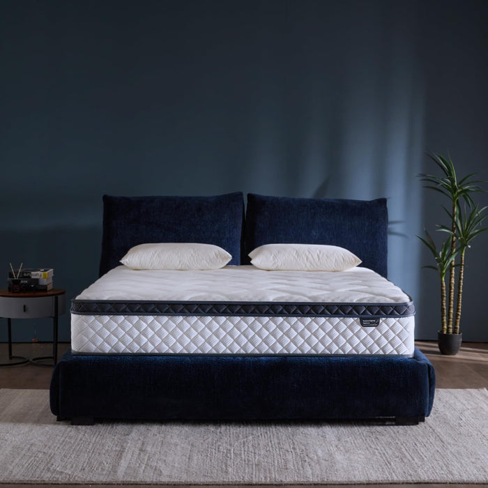 Queen Size Mattress,12 Inch Hybrid Mattress Individual Pocket Spring Multilayer Hybrid In A Box,Ergonomic,Medium Firm Support Motion Isolation,Sleep And Pain Relief Certipur-US (12 Inch, Queen)