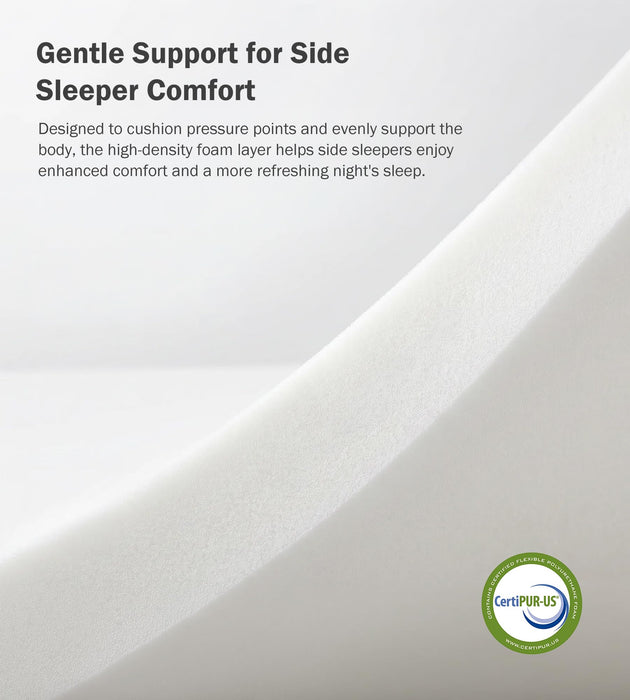 Queen Mattress 14 Inch Hybrid Mattress in a Box for Side Sleeper Soft Plush