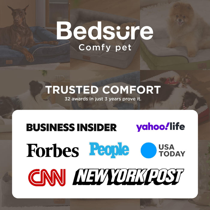 Bedsure Orthopedic Dog Beds Large Sized Dog - Washable Large Dogs Bed Waterproof, Big Comfort Dogs Couch Sofa with Washable Removable Cover, Supportive Foam Pet Bed with Nonskid Bottom
