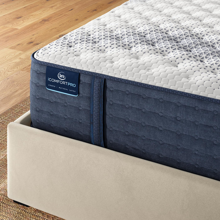 Serta iComfortPro - Kingston 14" Firm King Latex Foam Mattress