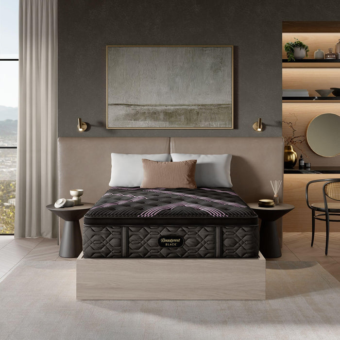 Beautyrest Black Series Two 16.5" Medium Pillow Top Full Mattress - Breathable, Cooling, and Supportive - CertiPUR-US Certified, 100-Night Sleep Trial, and 10-Year Limited Warranty