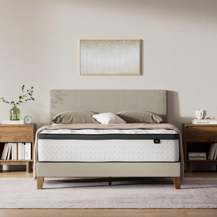 Signature Design by Ashley Chime 12 Inch Hybrid Full Mattress, White