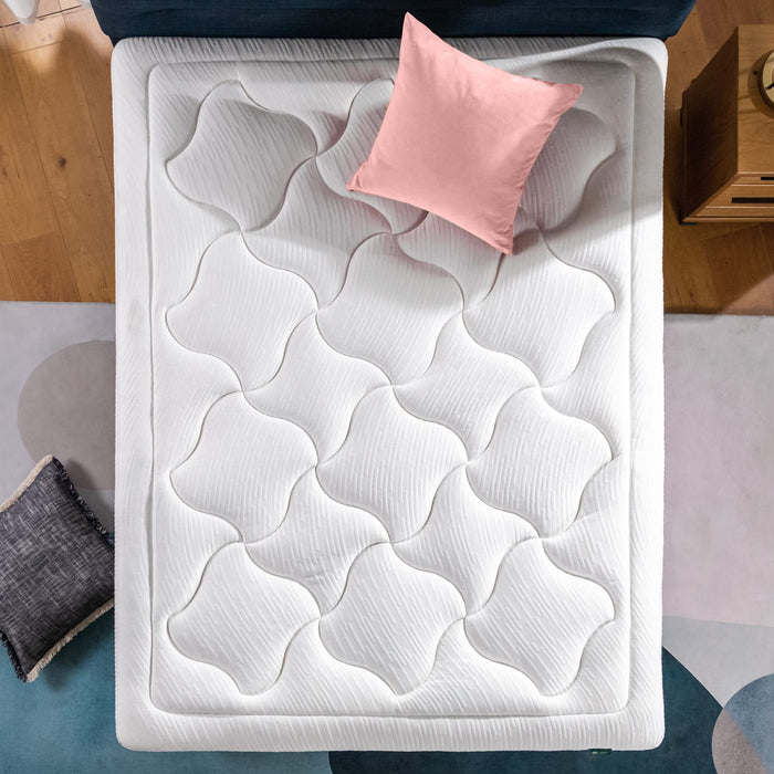 Zinus – Cloud Memory Foam 12 InchMattress / Pressure Relieving Design /Mattress-in-a-Box / OEKO-TEX and CertiPUR-US Certified, Twin, Off White