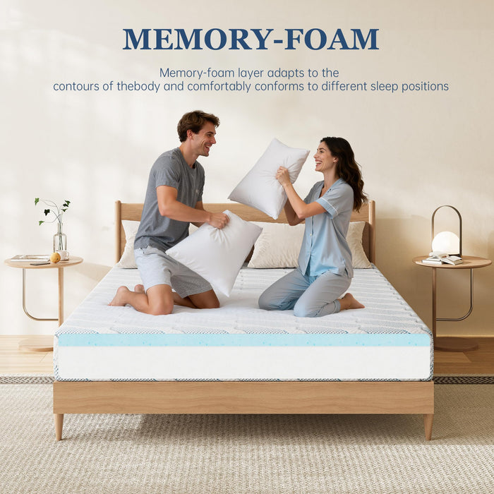 EYN Twin XL Memory Foam Mattress, 5 Inch Twin XL Bed Mattresses in a Box, Relieve Pressure with Medium Support, CertiPUR-US Certified, 80''L x 38''W