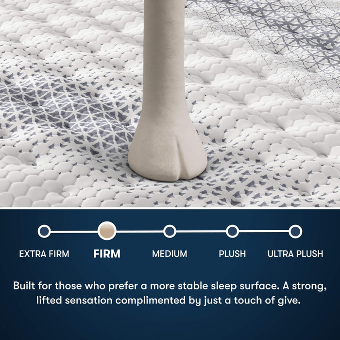 Serta iComfortPro - Kingston 14" Firm King Latex Foam Mattress