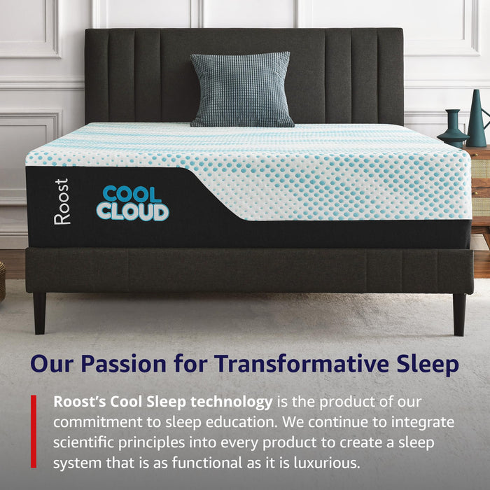 Roost Sleep Ultimate 14-Inch Full Cooling Gel Memory Foam Mattress