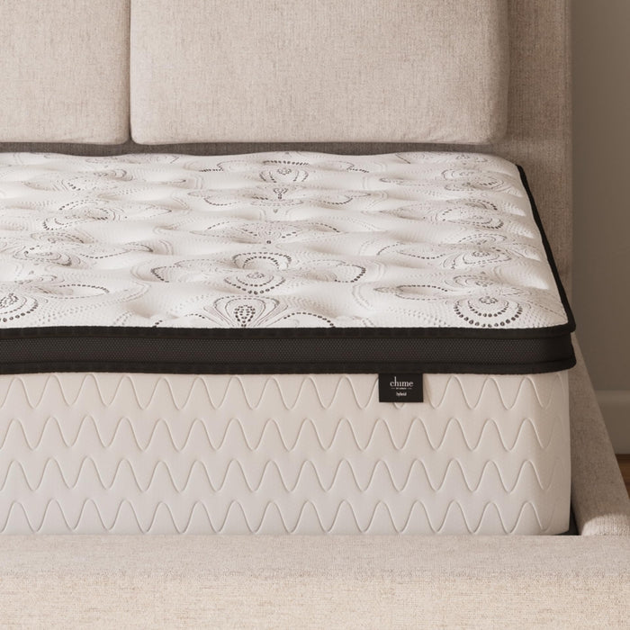 Signature Design by Ashley Chime 12 Inch Hybrid Full Mattress, White
