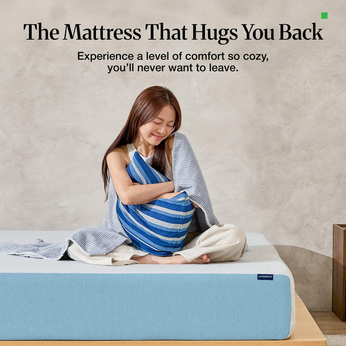 LIFEMENT Twin Mattress for Kids, 6 Inch Twin Bed Mattress, Basic Copper Cooling Gel Memory Foam Mattress in a Box, Pressure Relief with Medium Firm Support, CertiPUR-US Certified, 75''L x 39''W