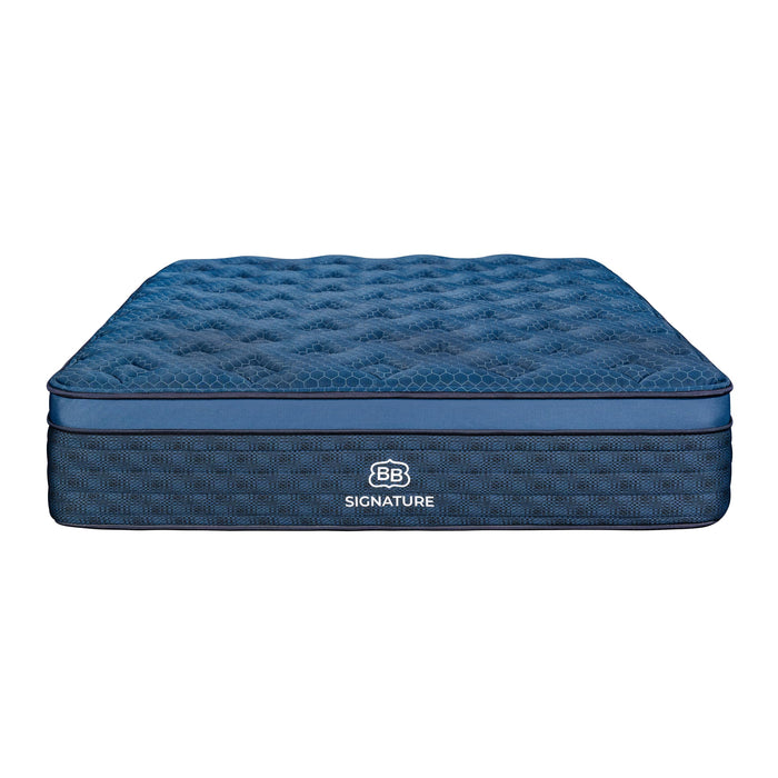 Brooklyn Bedding Signature Hybrid RV King 70"x80" 14 Inch Mattress, Medium Feel, Cloud Pillowtop Upgrade, CERTIPUR-US Certified Foam