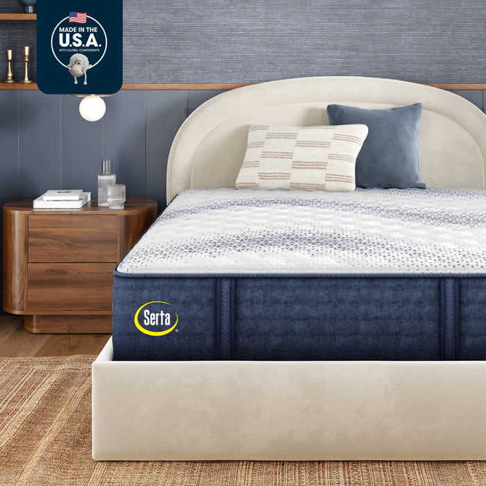 Serta iComfortPro - Kingston 14" Firm King Latex Foam Mattress