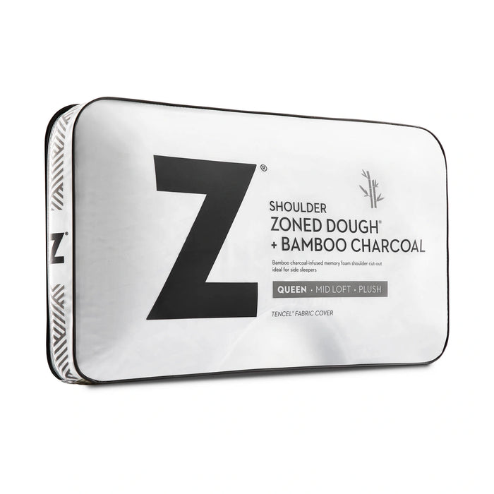 Zoned Dough + Bamboo Charcoal Shoulder Pillow