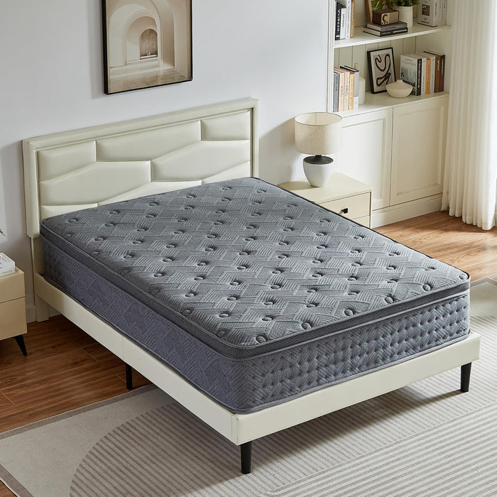 Queen Size Mattresses, 12 Inch Hybrid Queen Mattress in a Box