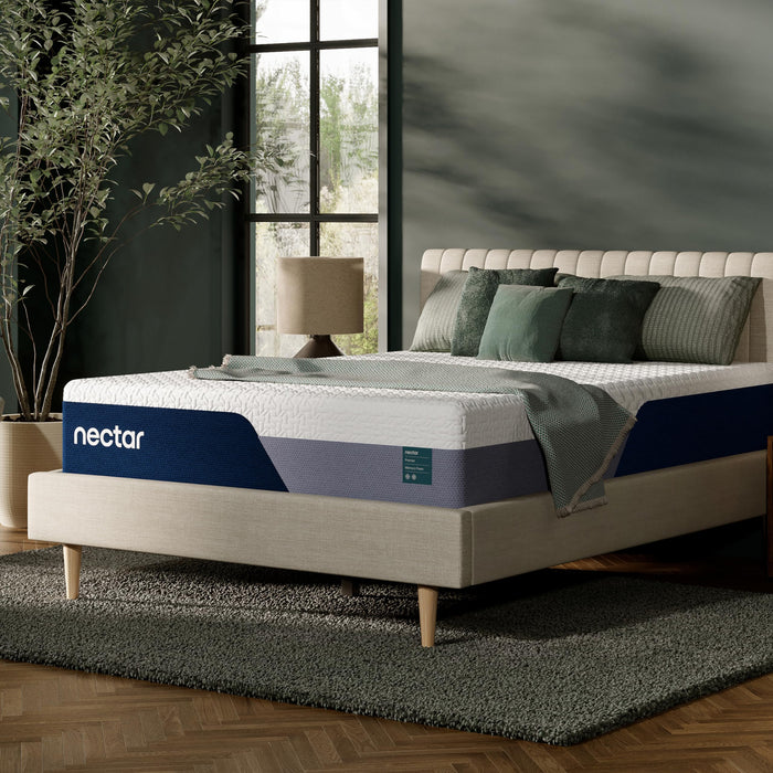 Nectar Premier 13” Memory Foam Mattress, King- Medium Firm, 1-Year Trial