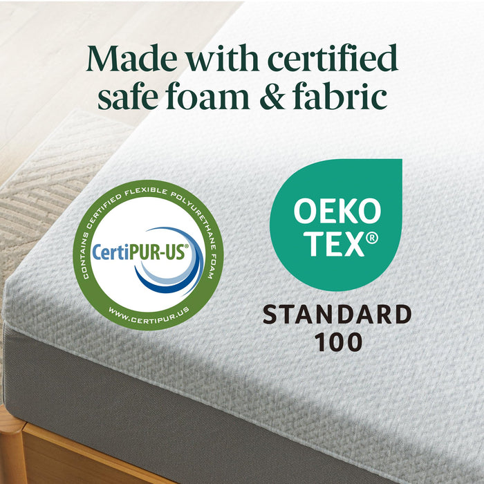 Zinus 8 Inch Short Queen Ultima RV Memory Foam Mattress, Medium Firm Feel