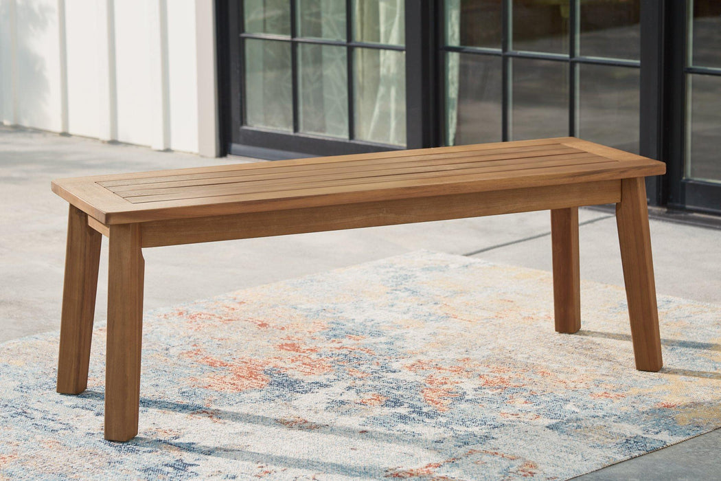 Janiyah Outdoor Dining Bench