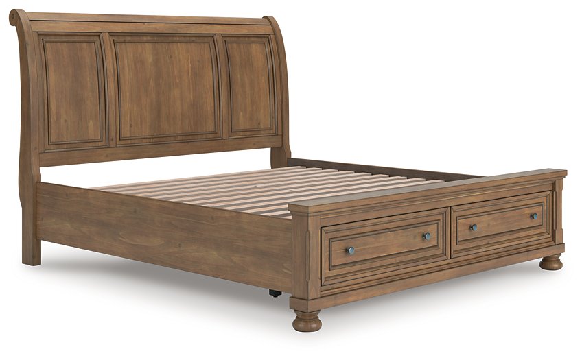 Feddinger Panel Storage Bed