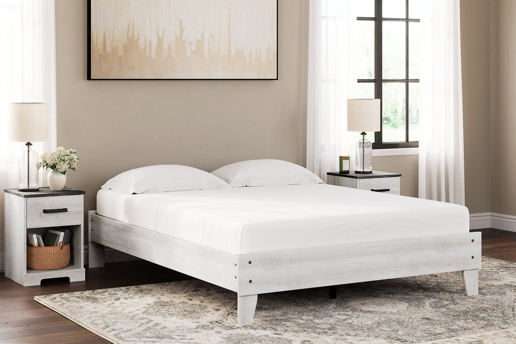 Shawburn Bed and Mattress Set