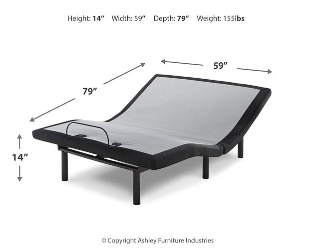 14 Inch Ashley Hybrid Mattress Set