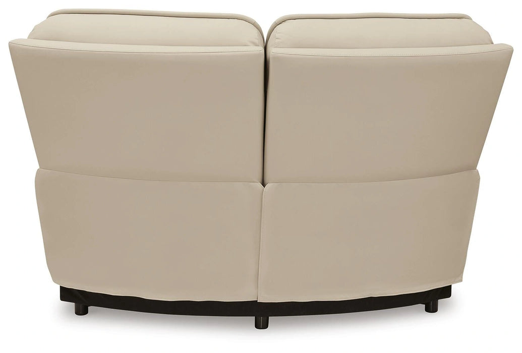 Double Deal Reclining Sectional with Console