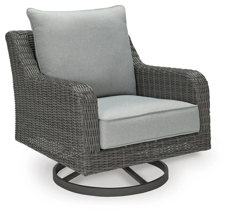 Elite Park Outdoor Swivel Lounge with Cushion